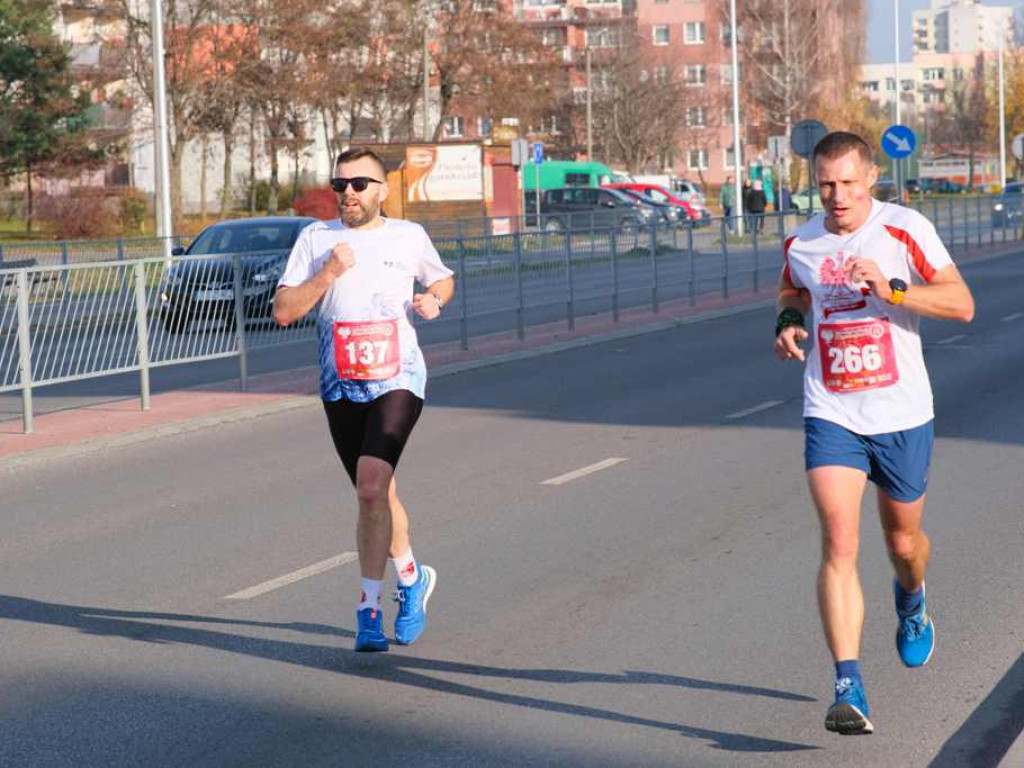 Z trasy Ostrowieckich Biegów Niepodległości 2021