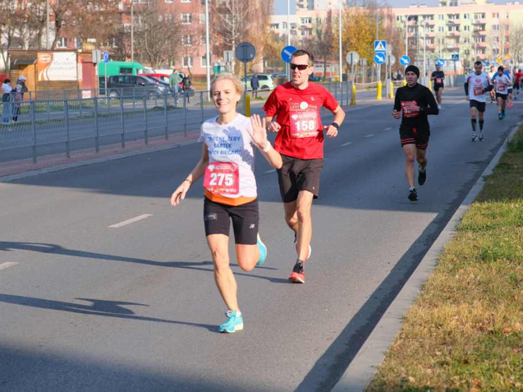 Z trasy Ostrowieckich Biegów Niepodległości 2021