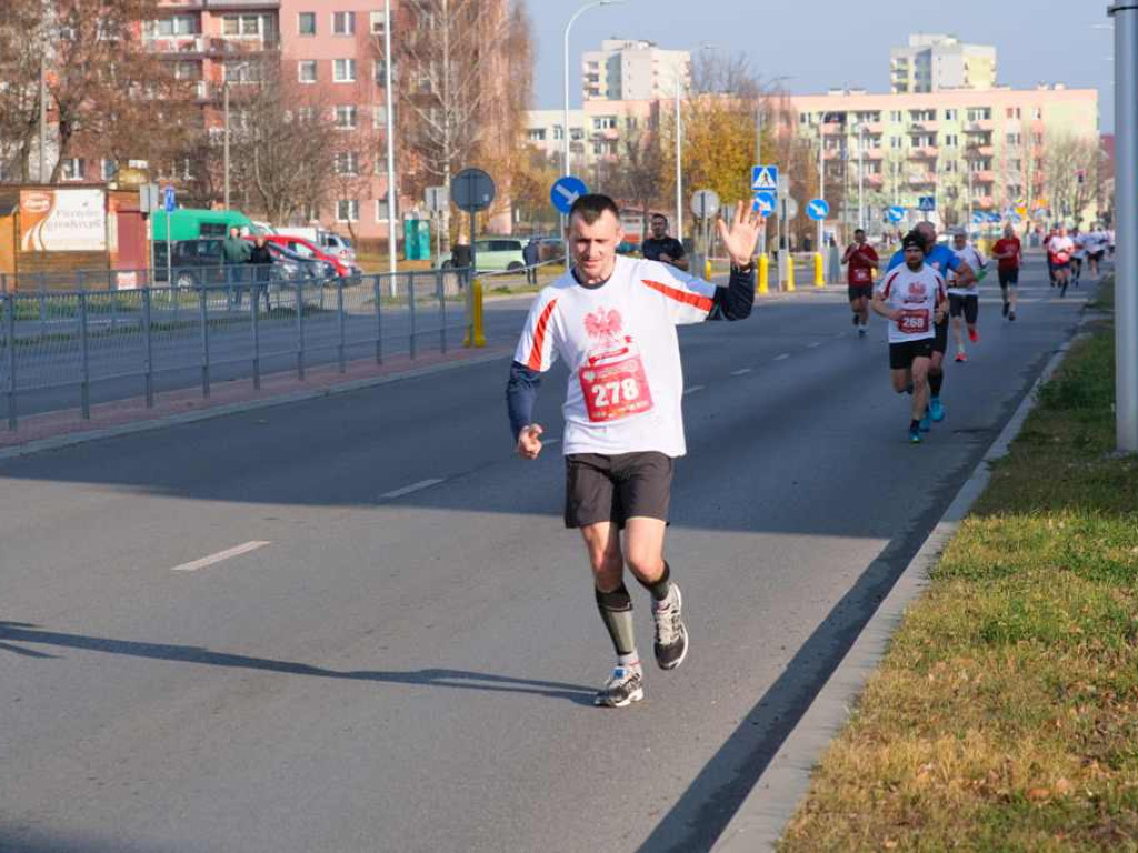 Z trasy Ostrowieckich Biegów Niepodległości 2021