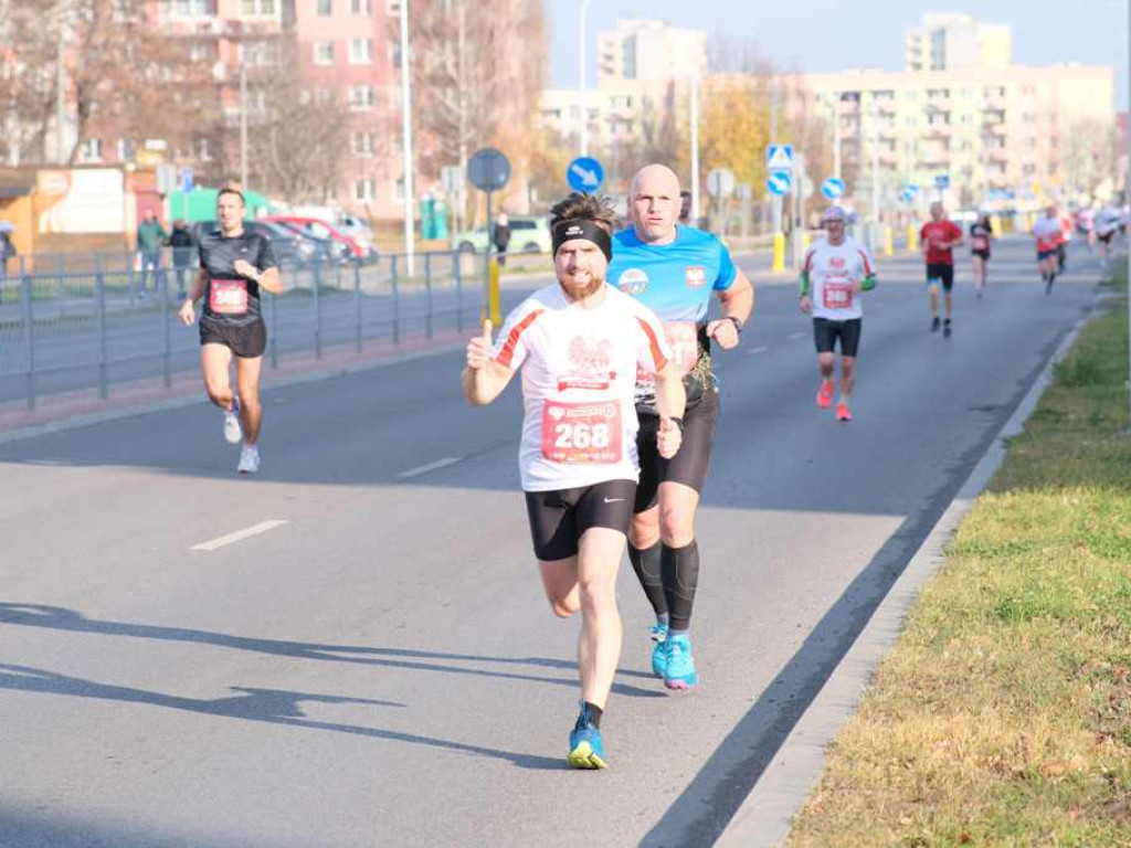 Z trasy Ostrowieckich Biegów Niepodległości 2021