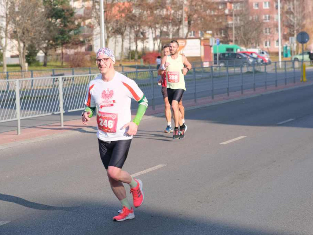 Z trasy Ostrowieckich Biegów Niepodległości 2021
