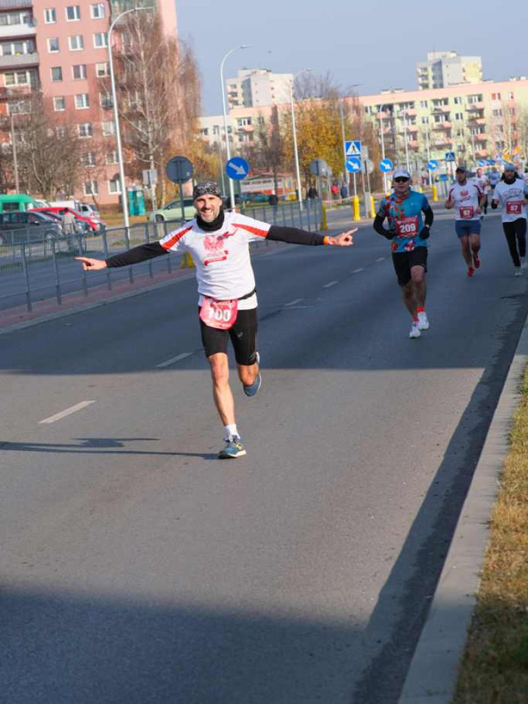 Z trasy Ostrowieckich Biegów Niepodległości 2021
