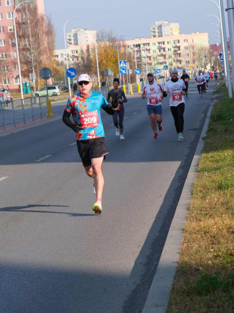 Z trasy Ostrowieckich Biegów Niepodległości 2021