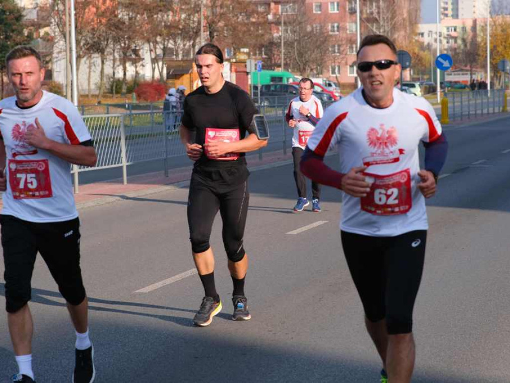Z trasy Ostrowieckich Biegów Niepodległości 2021