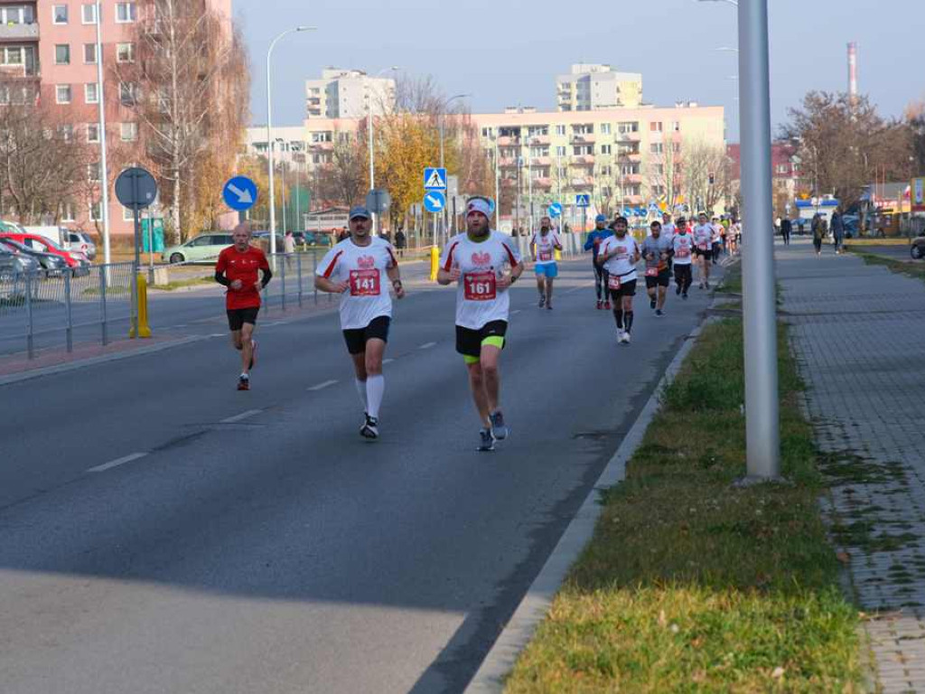 Z trasy Ostrowieckich Biegów Niepodległości 2021