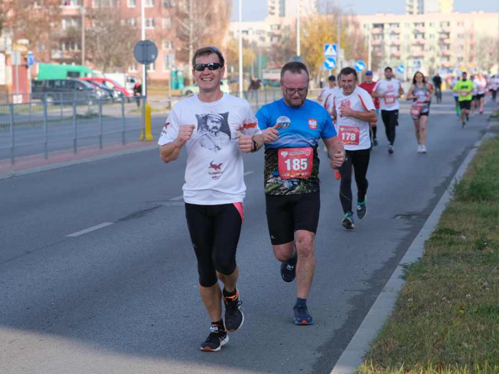 Z trasy Ostrowieckich Biegów Niepodległości 2021