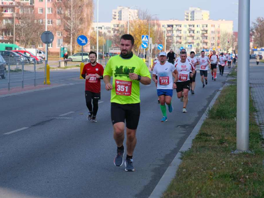 Z trasy Ostrowieckich Biegów Niepodległości 2021