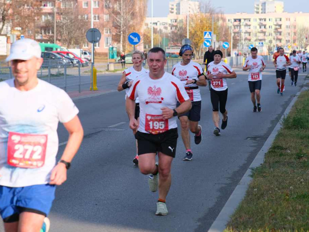 Z trasy Ostrowieckich Biegów Niepodległości 2021