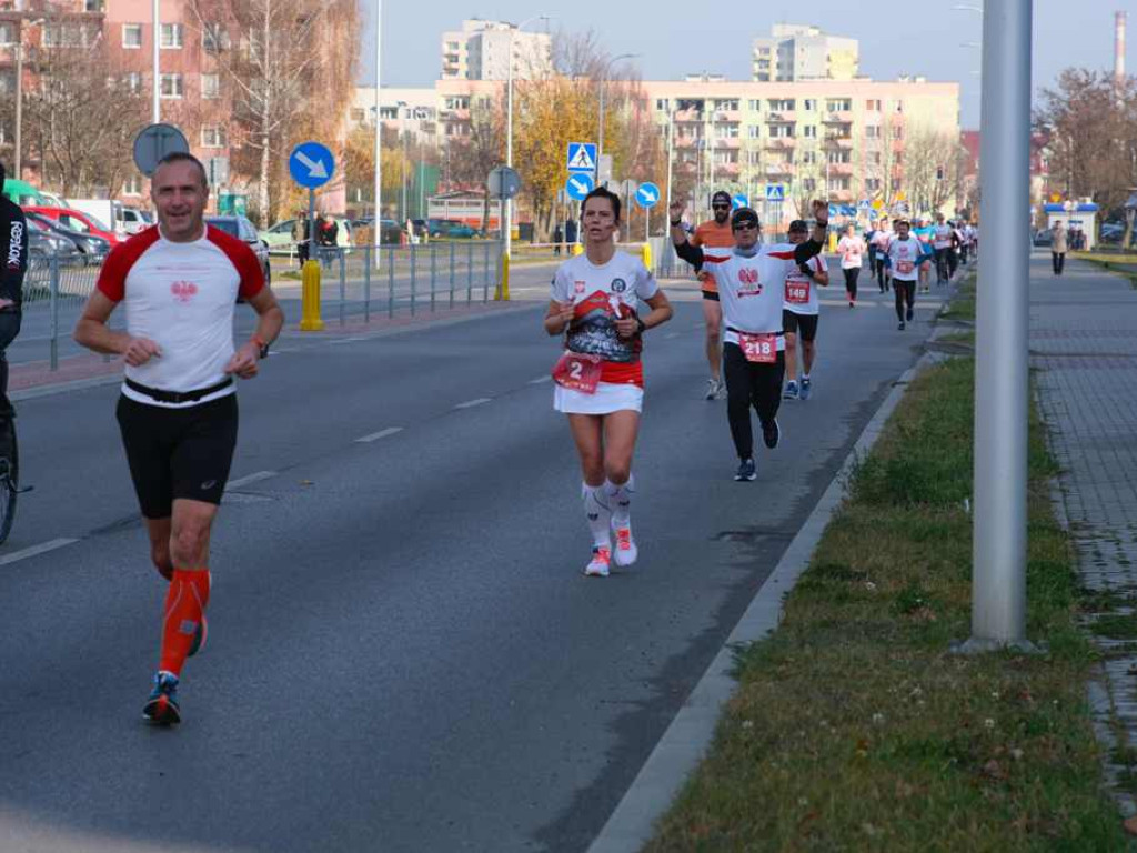 Z trasy Ostrowieckich Biegów Niepodległości 2021