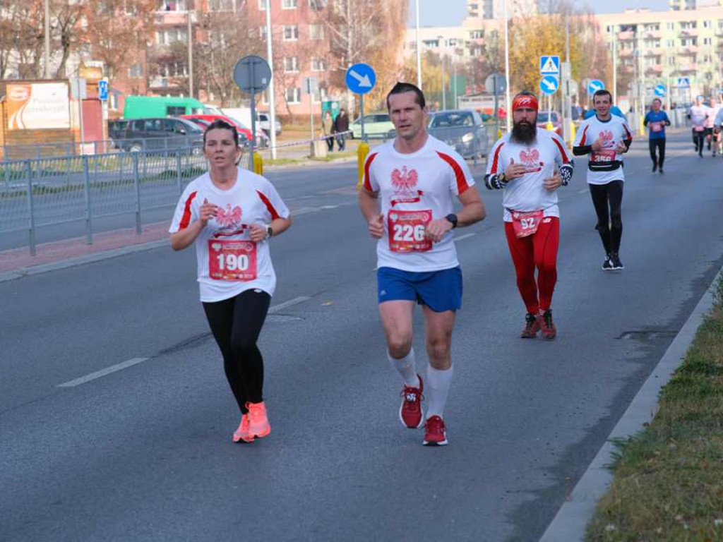 Z trasy Ostrowieckich Biegów Niepodległości 2021