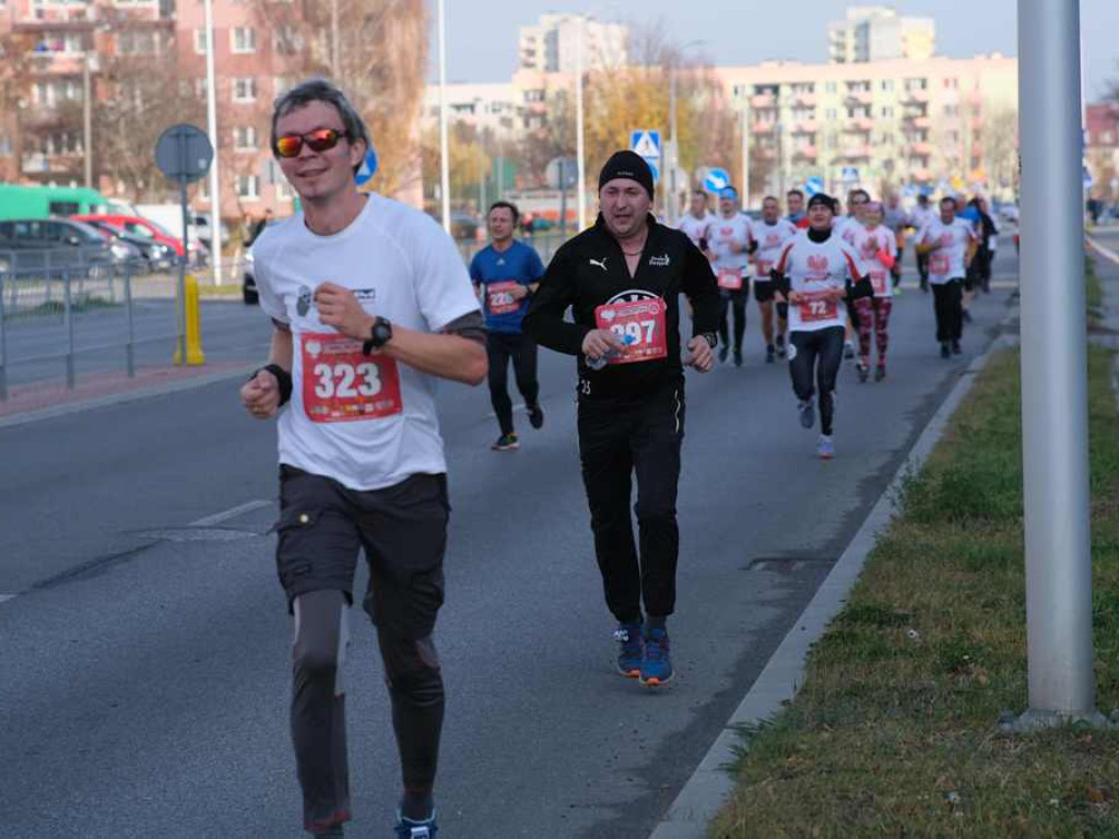 Z trasy Ostrowieckich Biegów Niepodległości 2021