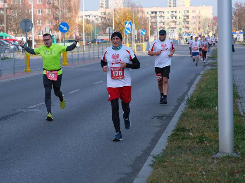 Z trasy Ostrowieckich Biegów Niepodległości 2021