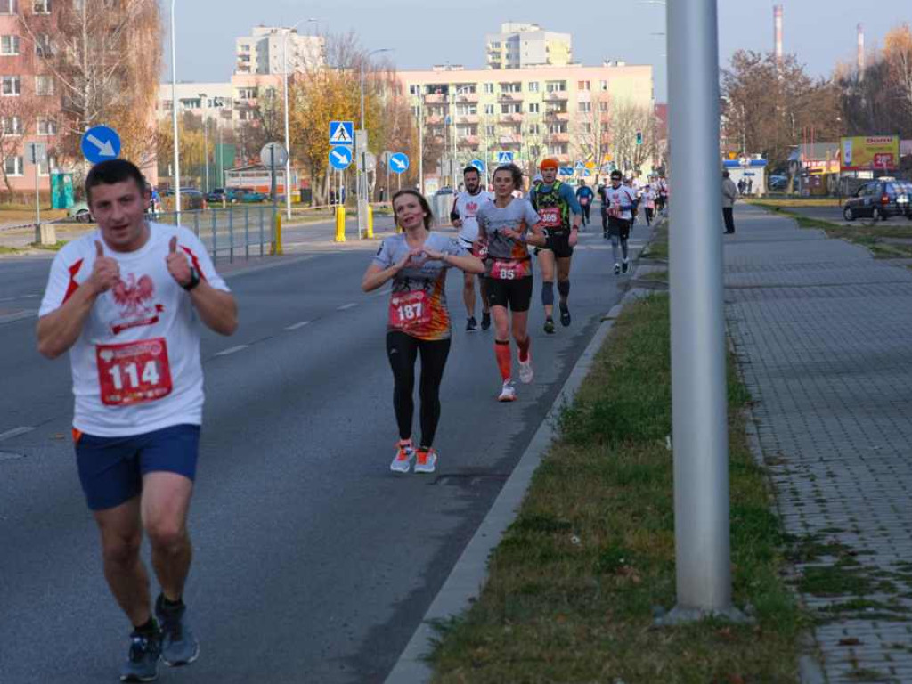 Z trasy Ostrowieckich Biegów Niepodległości 2021