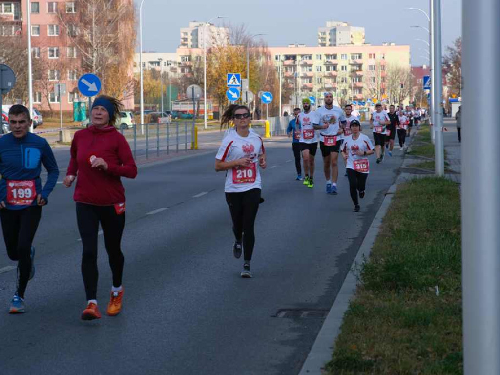 Z trasy Ostrowieckich Biegów Niepodległości 2021