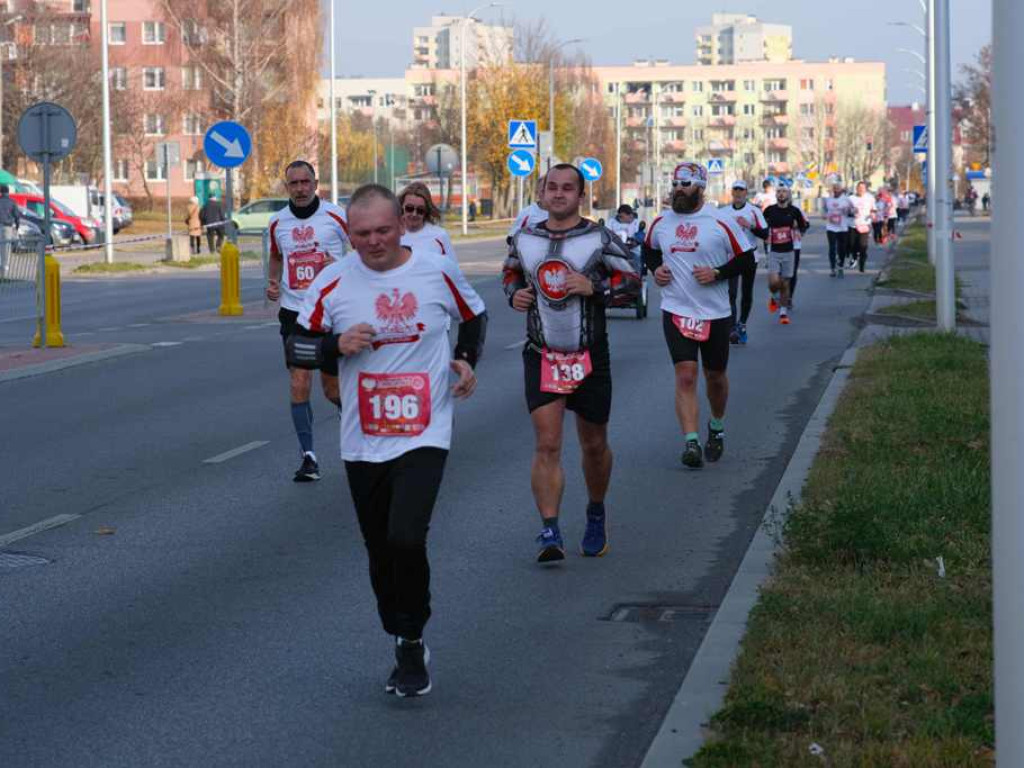 Z trasy Ostrowieckich Biegów Niepodległości 2021