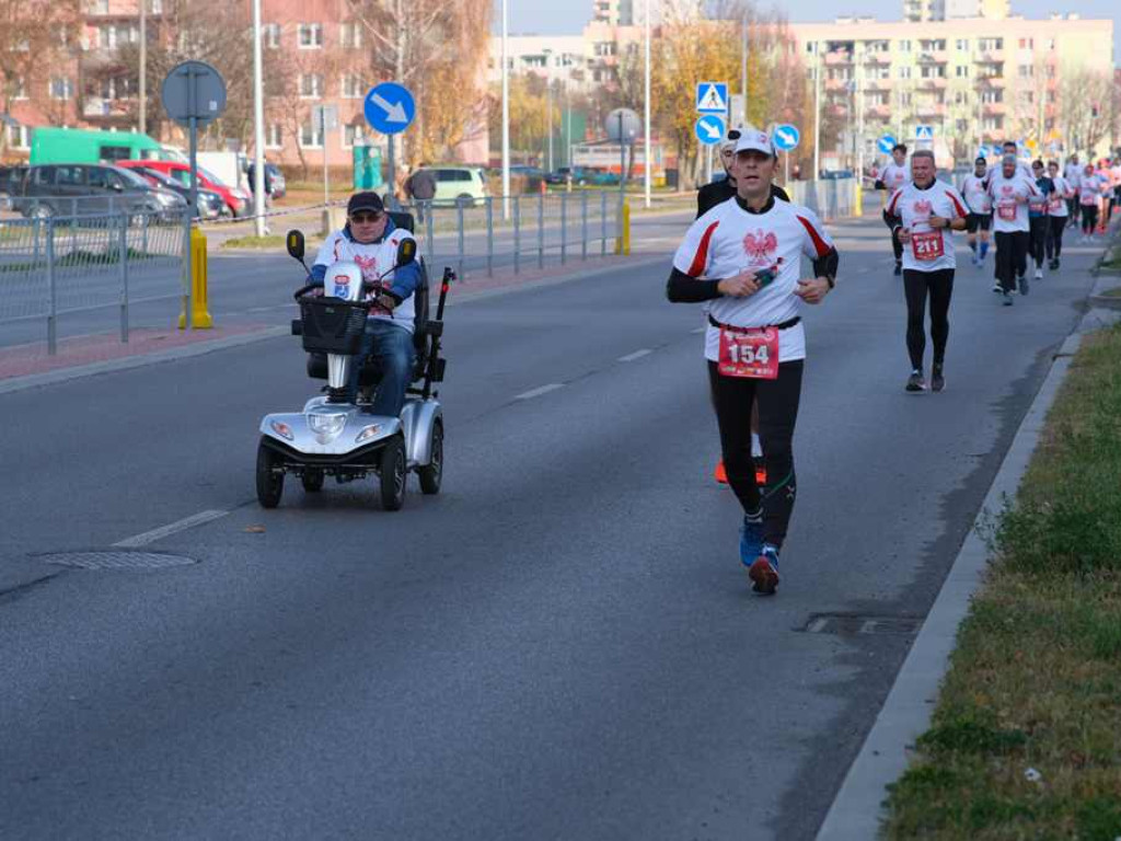 Z trasy Ostrowieckich Biegów Niepodległości 2021