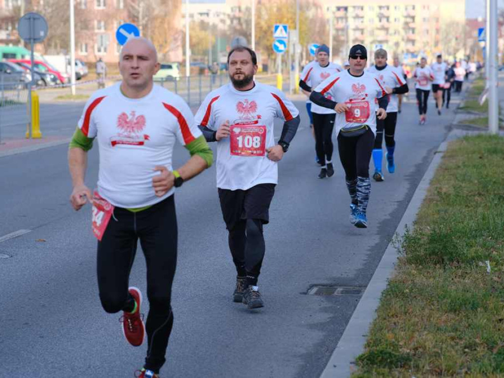 Z trasy Ostrowieckich Biegów Niepodległości 2021