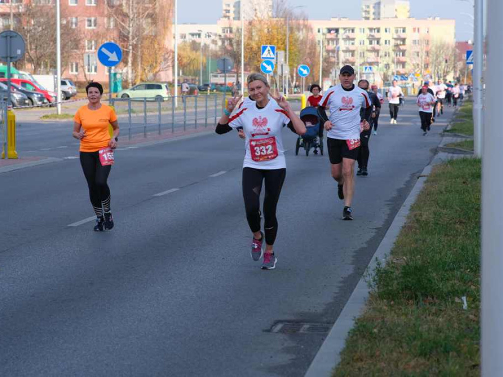 Z trasy Ostrowieckich Biegów Niepodległości 2021