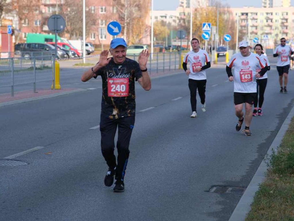 Z trasy Ostrowieckich Biegów Niepodległości 2021