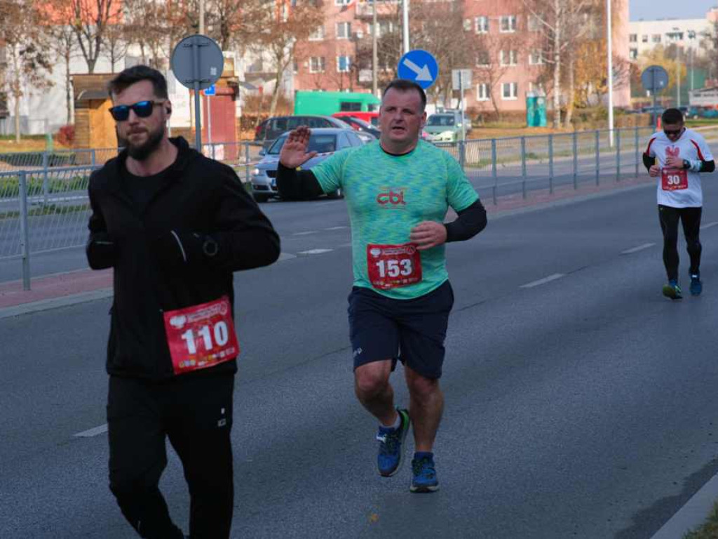 Z trasy Ostrowieckich Biegów Niepodległości 2021