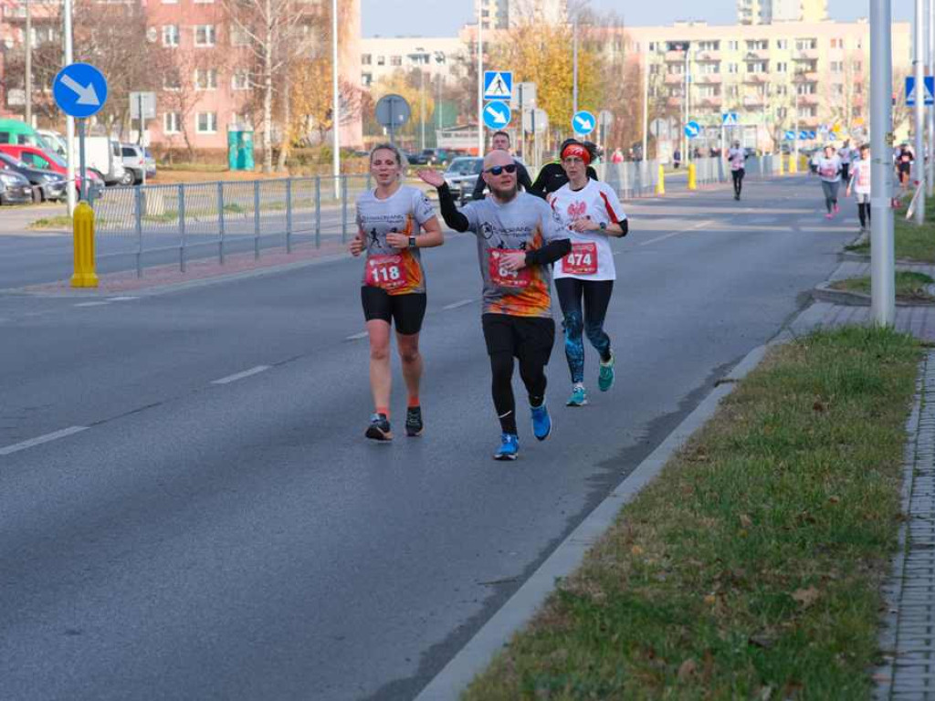 Z trasy Ostrowieckich Biegów Niepodległości 2021