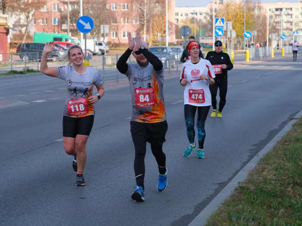 Z trasy Ostrowieckich Biegów Niepodległości 2021