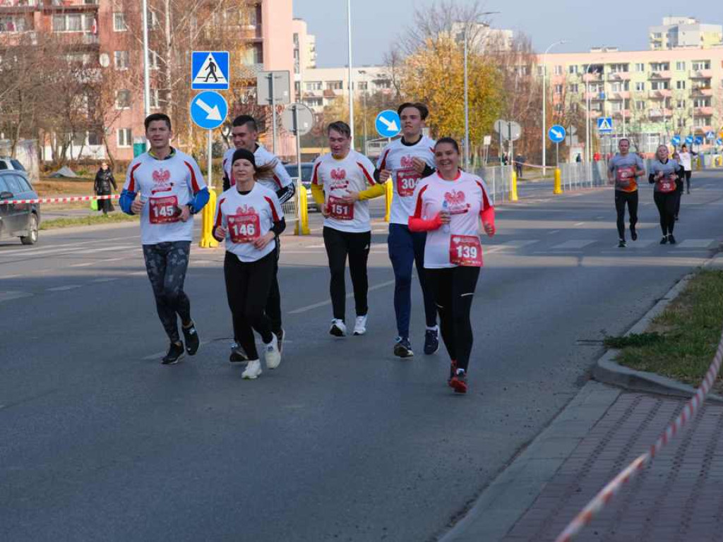 Z trasy Ostrowieckich Biegów Niepodległości 2021