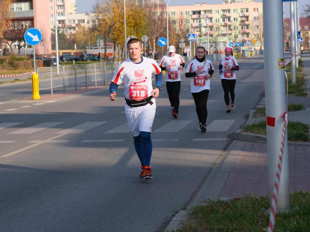 Z trasy Ostrowieckich Biegów Niepodległości 2021