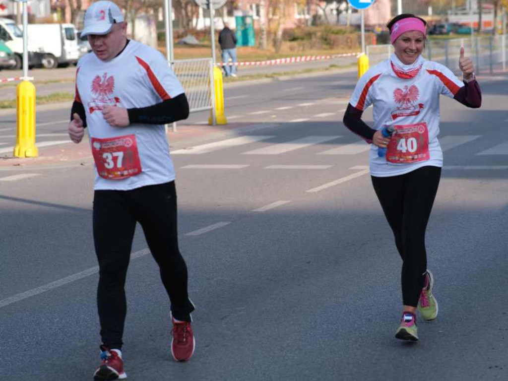 Z trasy Ostrowieckich Biegów Niepodległości 2021