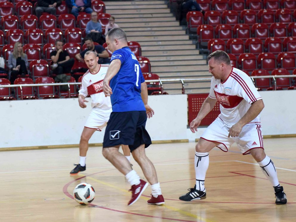 Gwiazdy futbolu przy Świętokrzyskiej (zdjęcia)