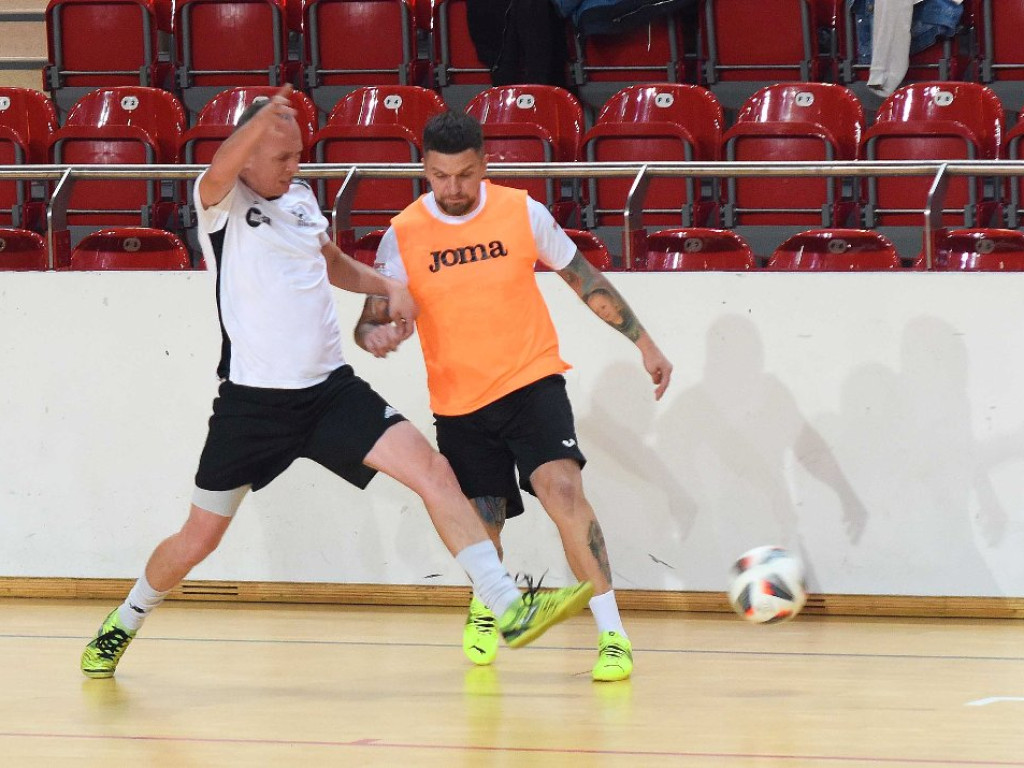 Gwiazdy futbolu przy Świętokrzyskiej (zdjęcia)