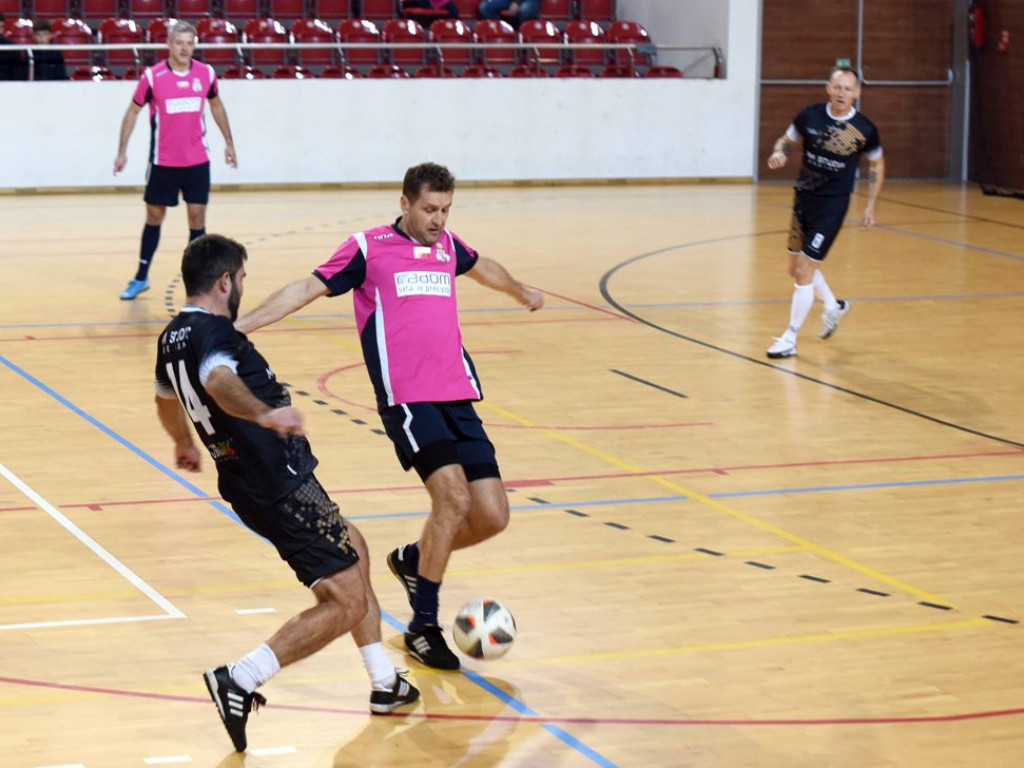 Gwiazdy futbolu przy Świętokrzyskiej (zdjęcia)