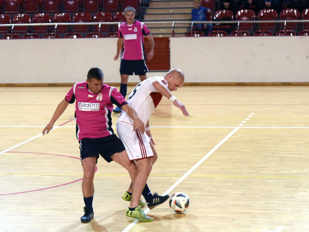 Gwiazdy futbolu przy Świętokrzyskiej (zdjęcia)
