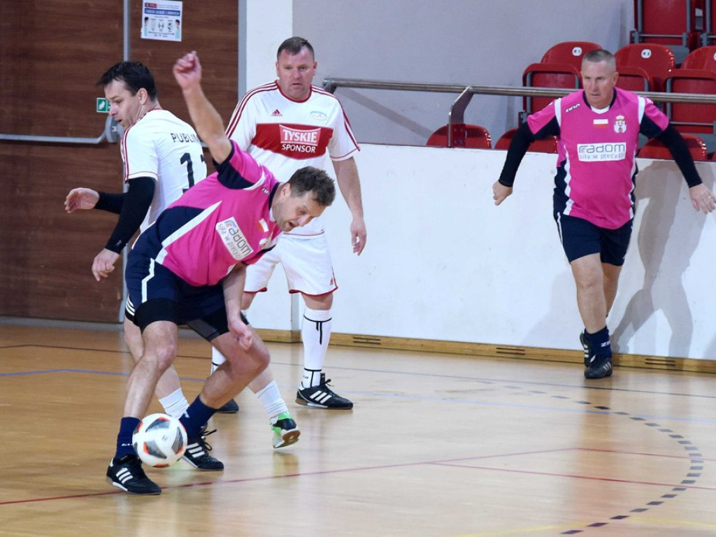 Gwiazdy futbolu przy Świętokrzyskiej (zdjęcia)