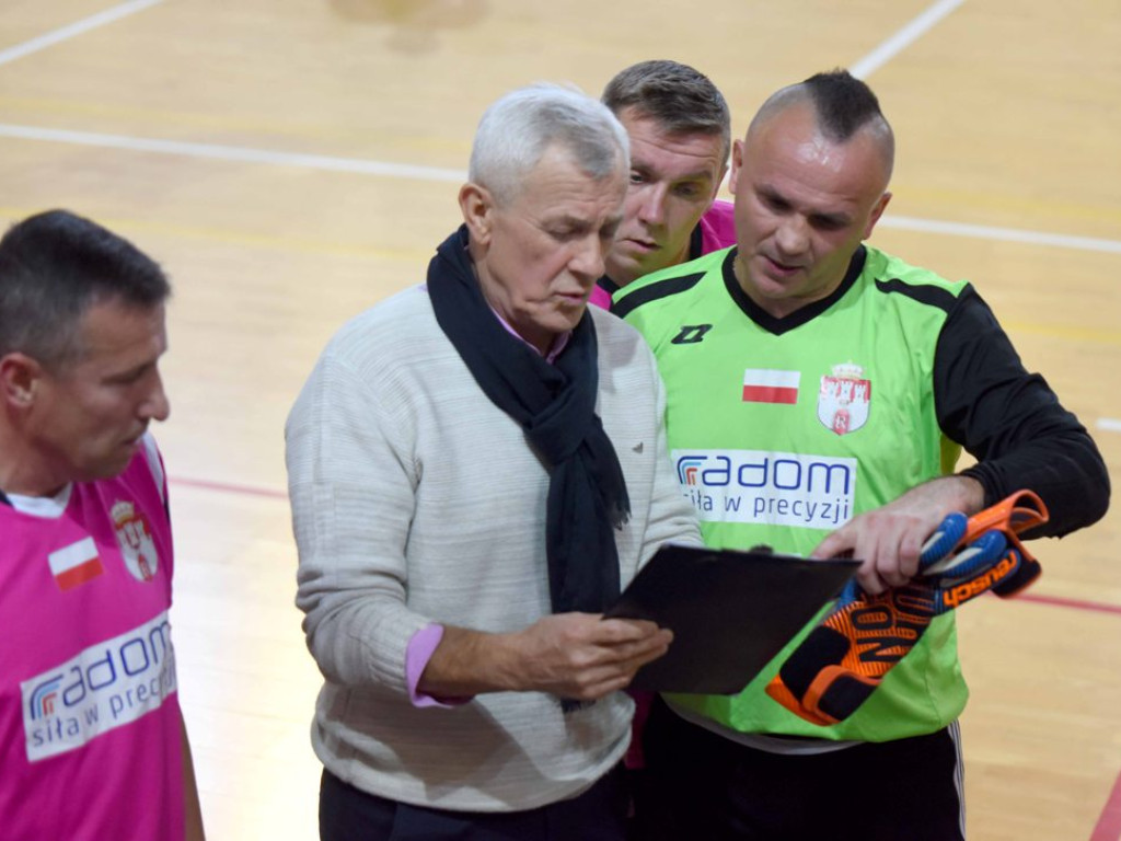 Gwiazdy futbolu przy Świętokrzyskiej (zdjęcia)