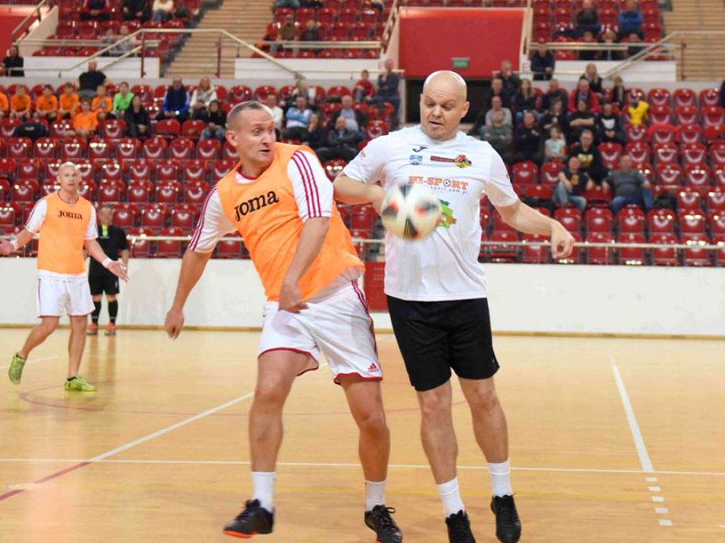 Gwiazdy futbolu przy Świętokrzyskiej (zdjęcia)
