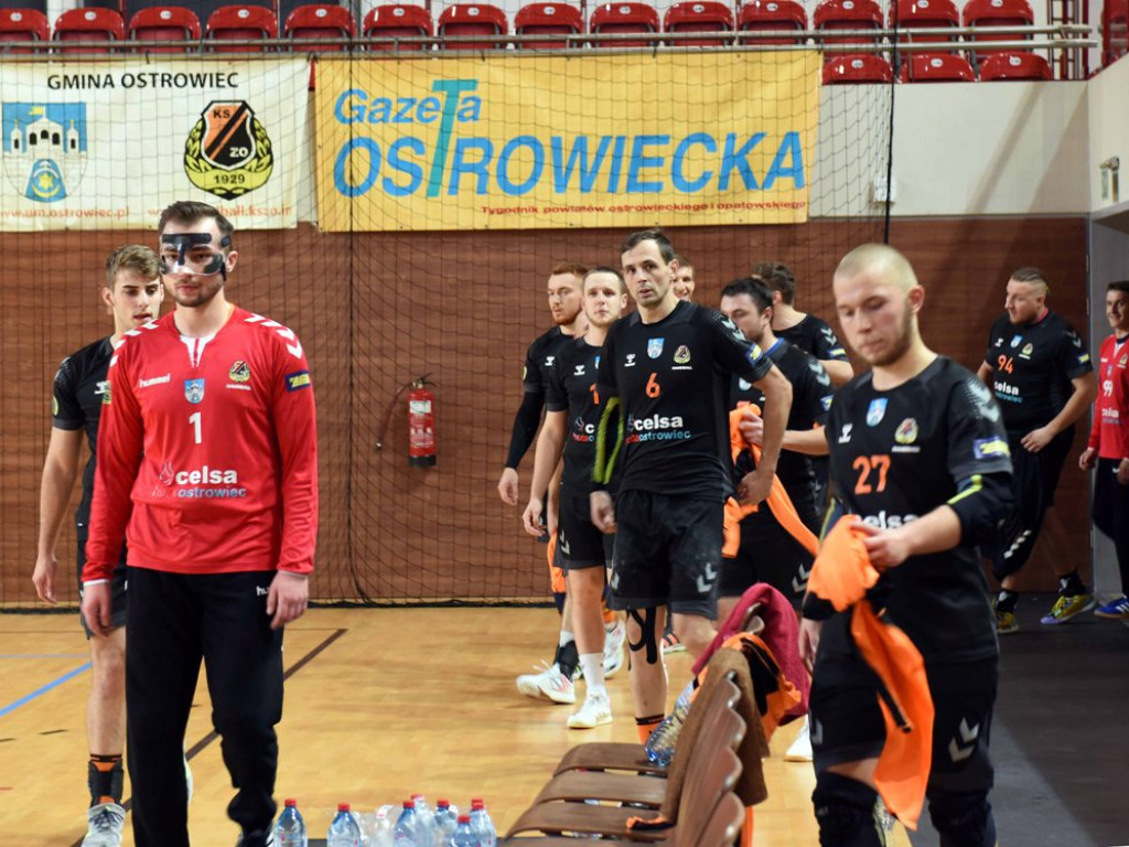 I liga piłki ręcznej mężczyzn. Grupa D. *KSZO Ostrowiec Świętokrzyski - Viret CMC Zawiercie 35:29
