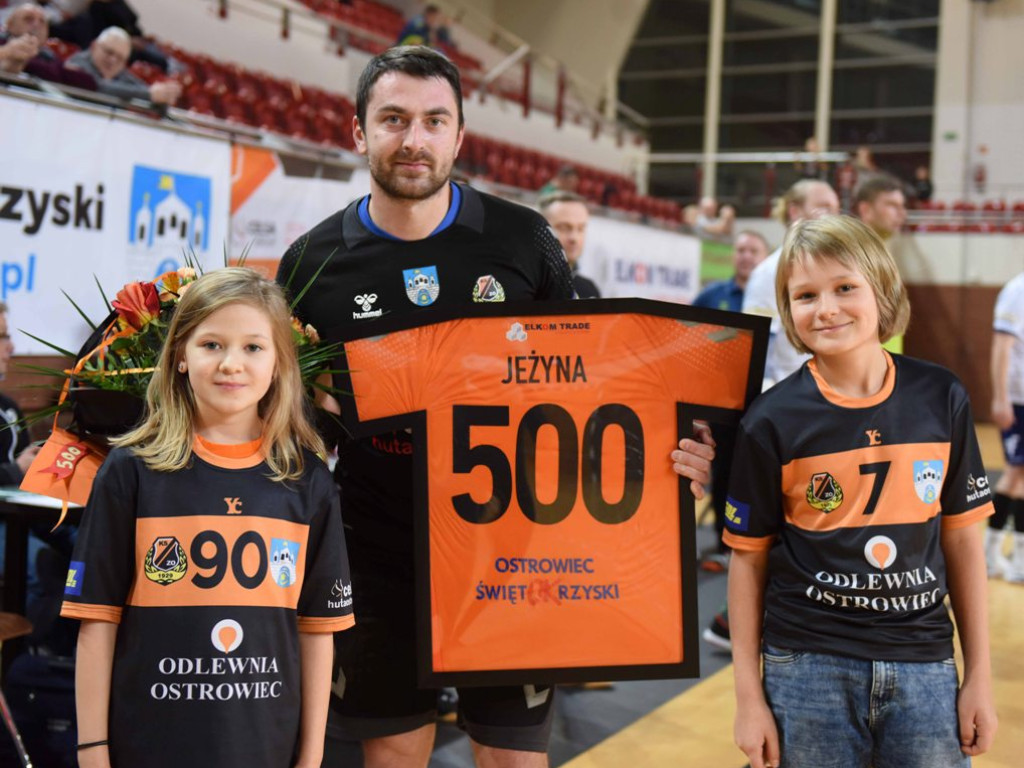 I liga piłki ręcznej mężczyzn. Grupa D. *KSZO Ostrowiec Świętokrzyski - Viret CMC Zawiercie 35:29
