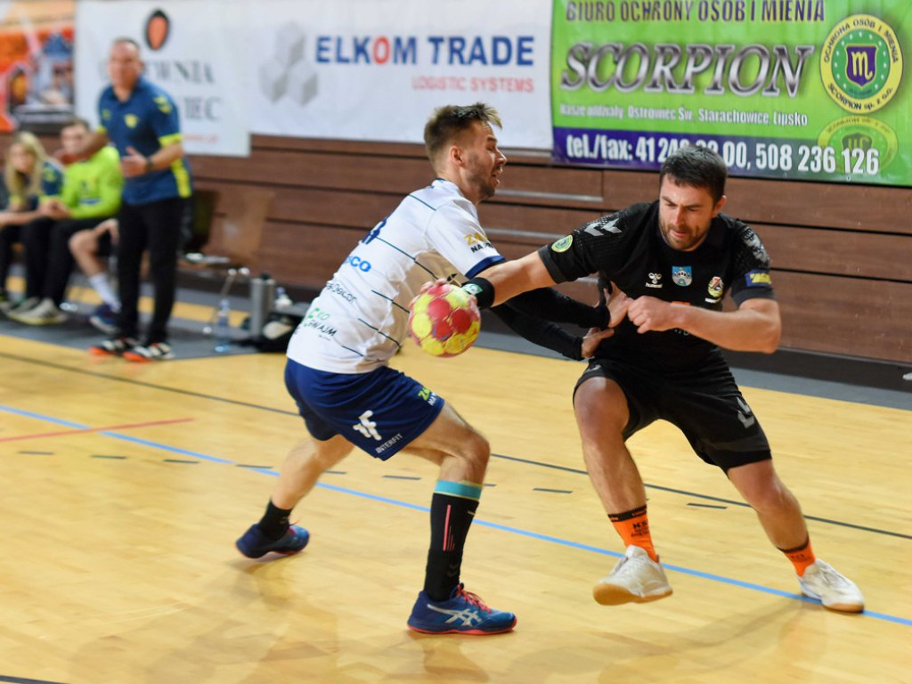 I liga piłki ręcznej mężczyzn. Grupa D. *KSZO Ostrowiec Świętokrzyski - Viret CMC Zawiercie 35:29