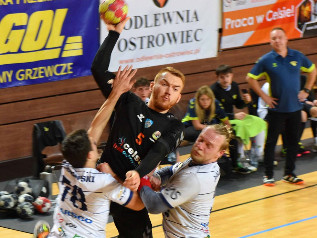 I liga piłki ręcznej mężczyzn. Grupa D. *KSZO Ostrowiec Świętokrzyski - Viret CMC Zawiercie 35:29