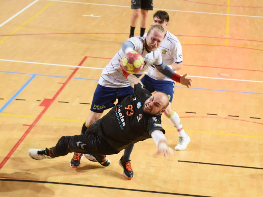 I liga piłki ręcznej mężczyzn. Grupa D. *KSZO Ostrowiec Świętokrzyski - Viret CMC Zawiercie 35:29