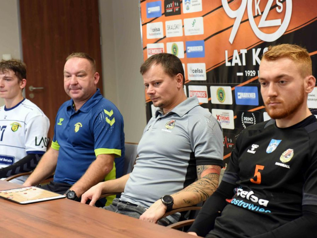 I liga piłki ręcznej mężczyzn. Grupa D. *KSZO Ostrowiec Świętokrzyski - Viret CMC Zawiercie 35:29
