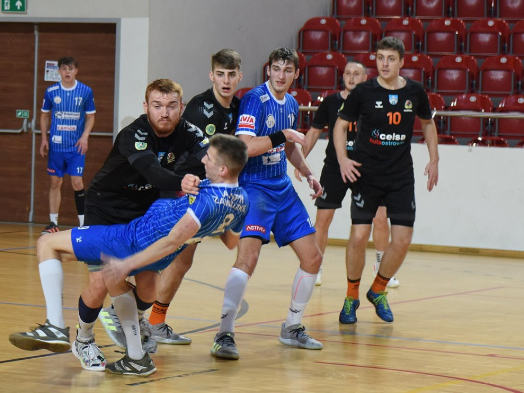 I liga piłki ręcznej mężczyzn. Grupa D. *KSZO Ostrowiec Świętokrzyski - ASPR Zawadzkie 40:28