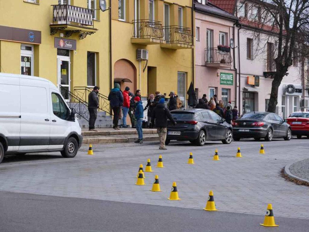  Na planie ?Minuty ciszy?. Jak to Ostrowiec Świętokrzyski został Złotowem (zdjęcia)