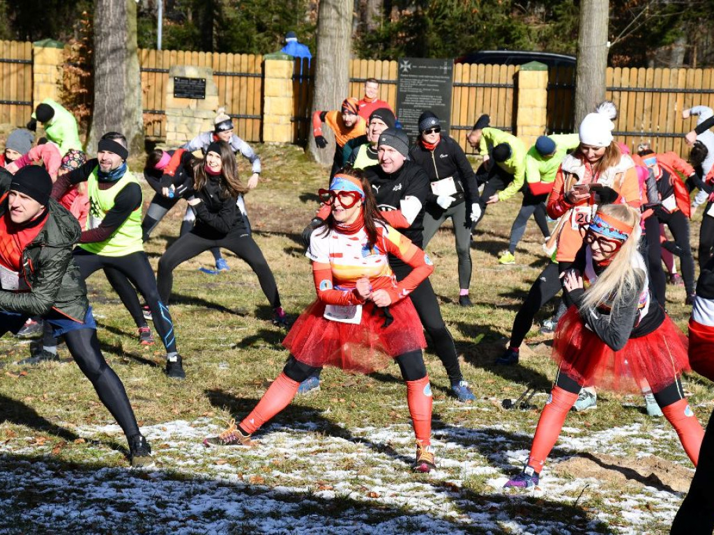 Sportowe walentynki w Nadleśnictwie Marcule (zdjęcia, wideo)