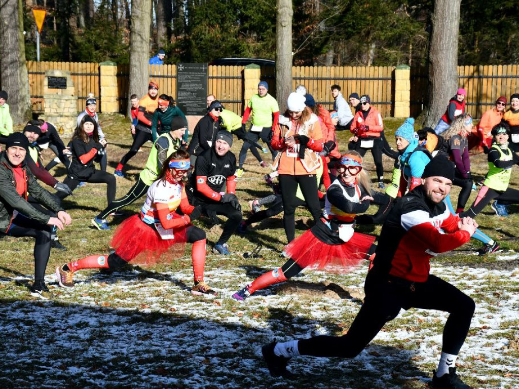Sportowe walentynki w Nadleśnictwie Marcule (zdjęcia, wideo)
