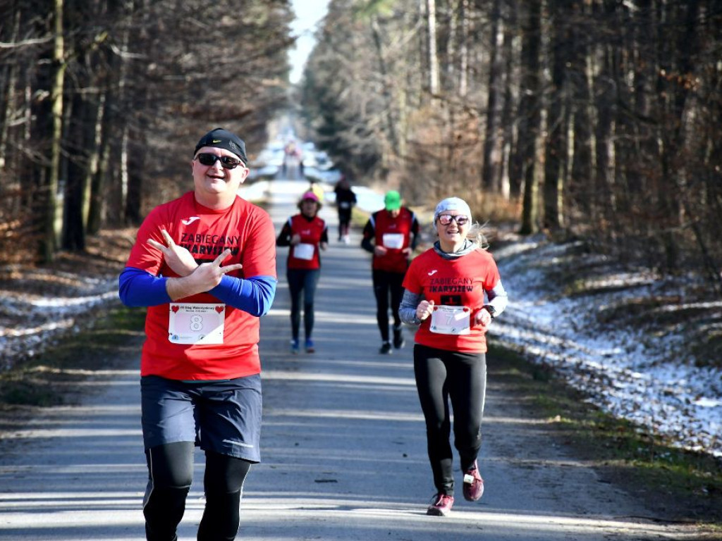 Sportowe walentynki w Nadleśnictwie Marcule (zdjęcia, wideo)