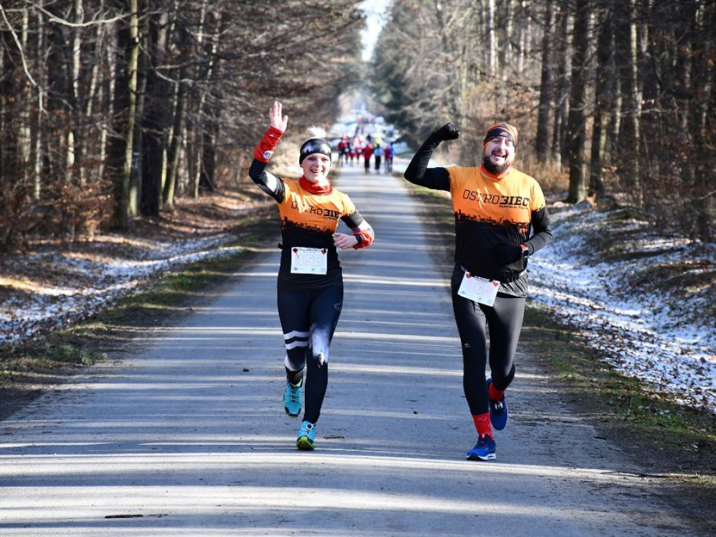 Sportowe walentynki w Nadleśnictwie Marcule (zdjęcia, wideo)