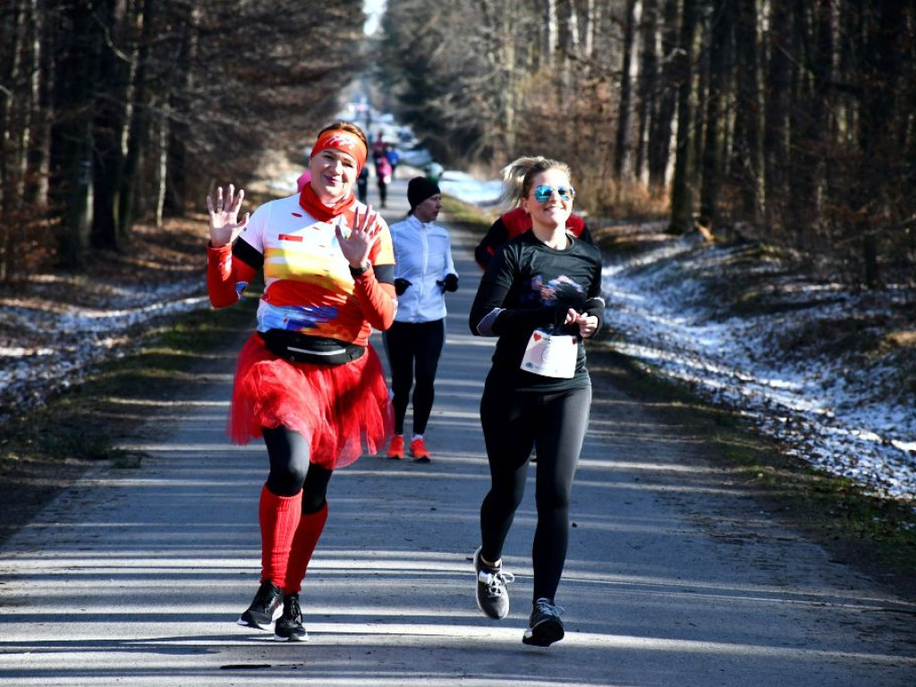 Sportowe walentynki w Nadleśnictwie Marcule (zdjęcia, wideo)