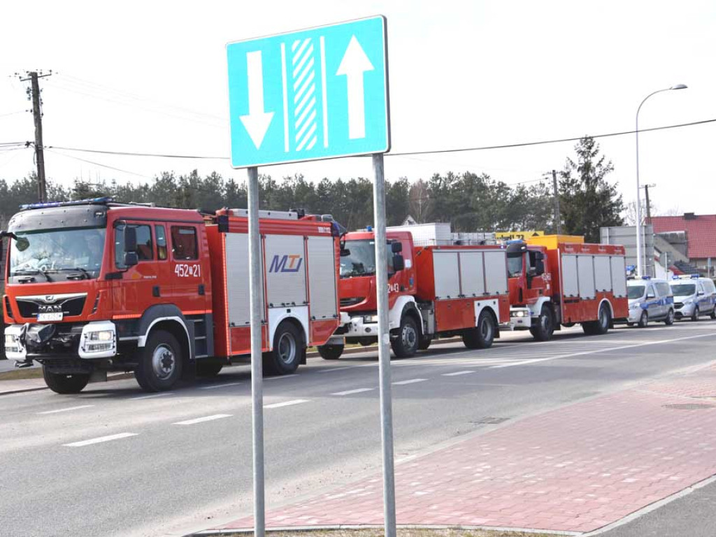 Uszkodzony gazociąg. Ewakuacja szkoły (zdjęcia)